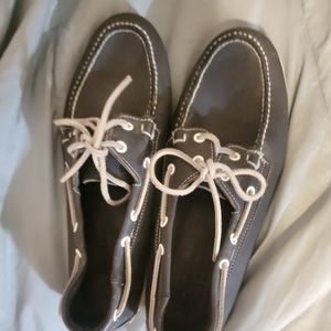 Saks  Fifth Avenue loafers size 11 color blue